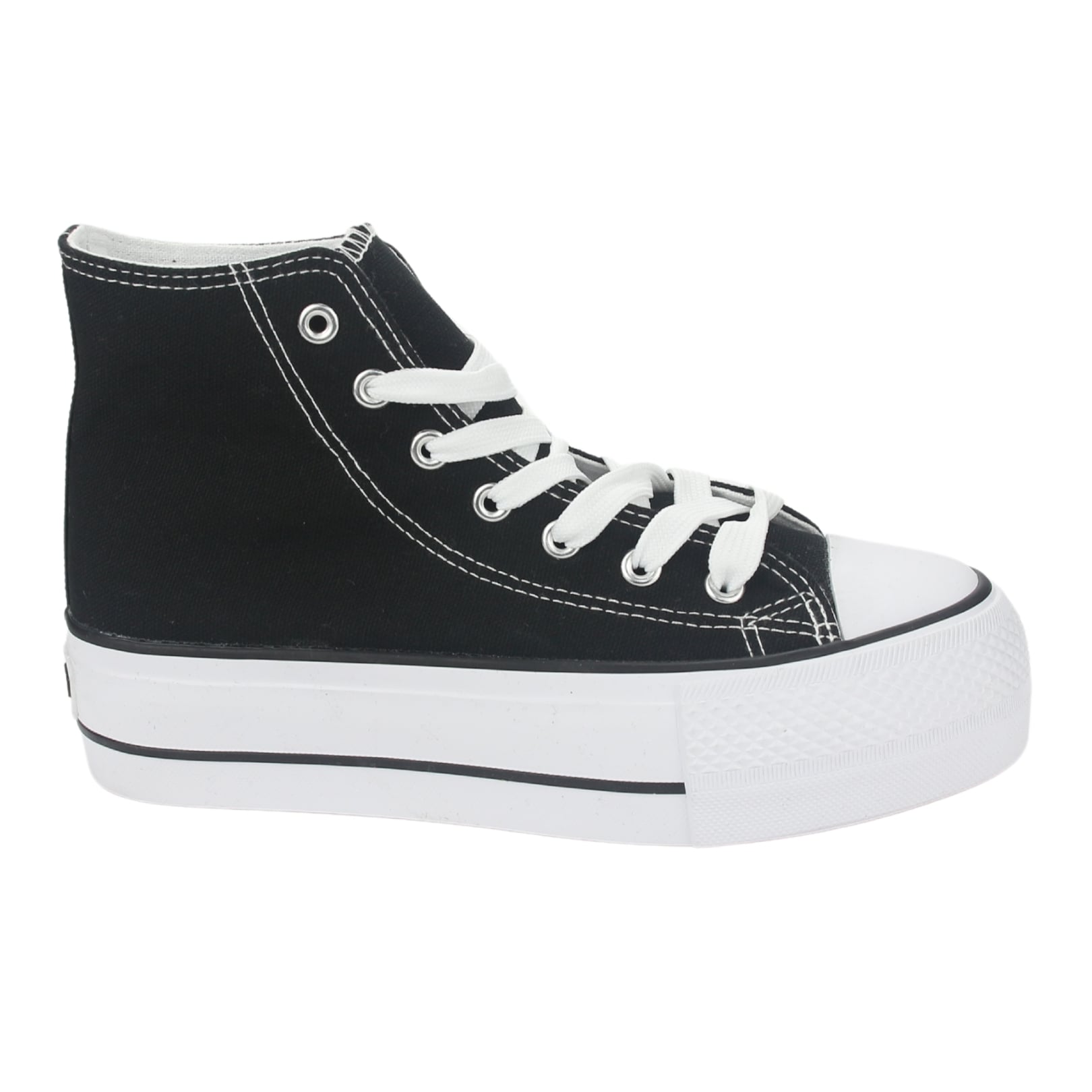 ZAPATILLAS MUJER CHALADA URBANAS NEGRO CRUNI-2 - 1