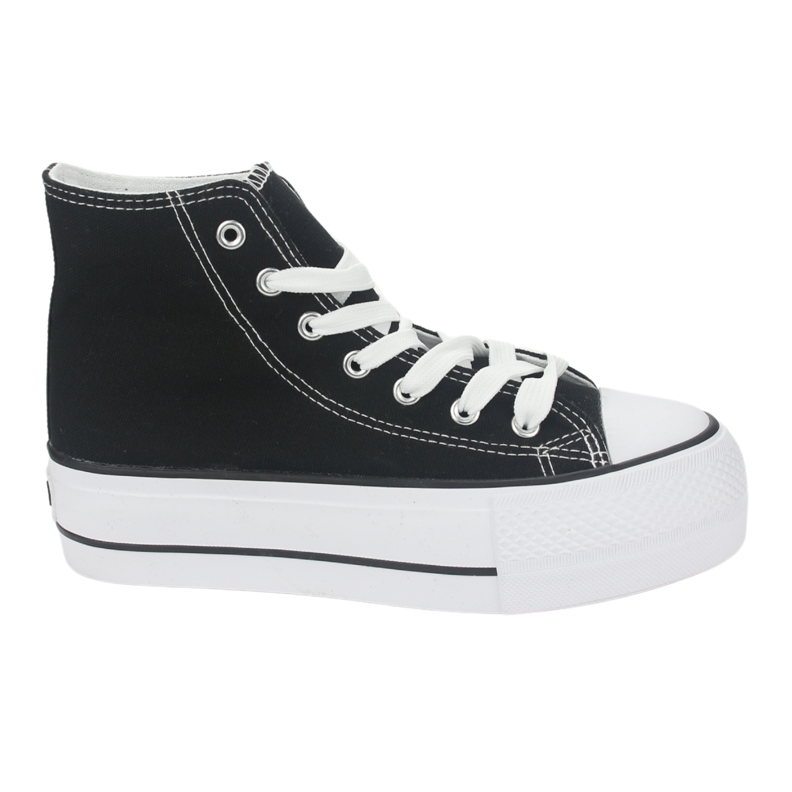 ZAPATILLAS MUJER CHALADA URBANAS NEGRO CRUNI-2 - 1