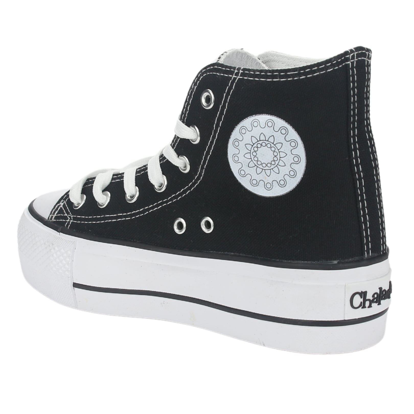 ZAPATILLAS MUJER CHALADA URBANAS NEGRO CRUNI-2 - 4