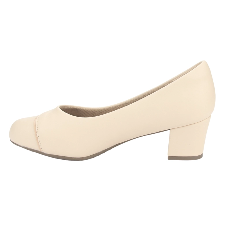 ZAPATO CHALADA MUJER FLEXI-48 BEIGE CASUAL - 2
