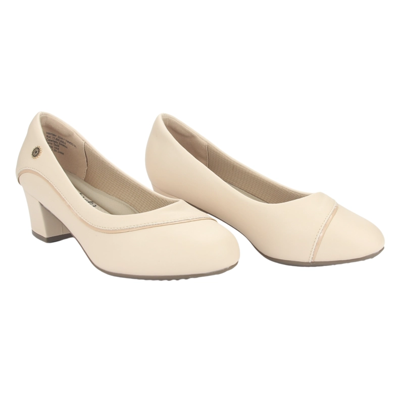 ZAPATO CHALADA MUJER FLEXI-48 BEIGE CASUAL - 5