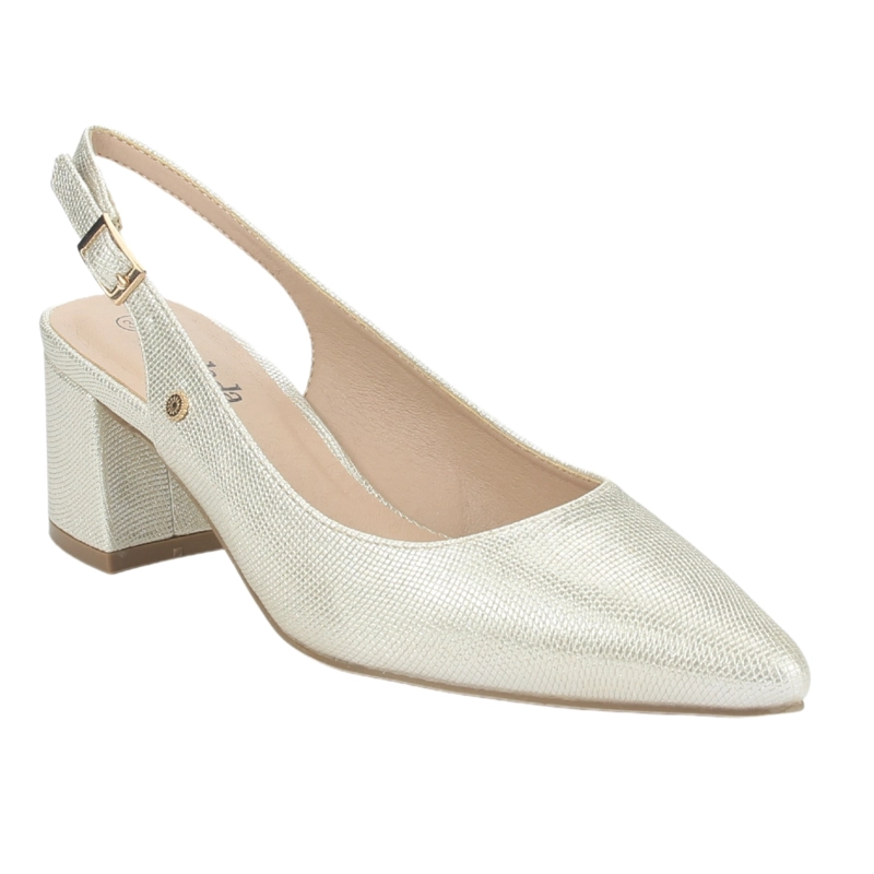 ZAPATO DORADO MUJER CASUAL CHALADA FAIZA - 3