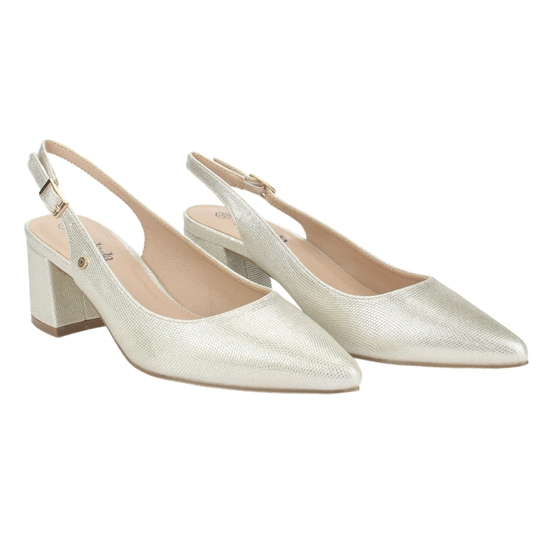 ZAPATO DORADO MUJER CASUAL CHALADA FAIZA - 5