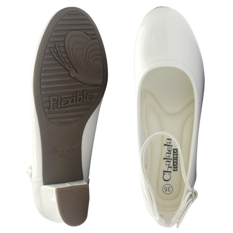ZAPATO MUJER CHALADA FLEXI-27 BLANCO CASUAL - 7