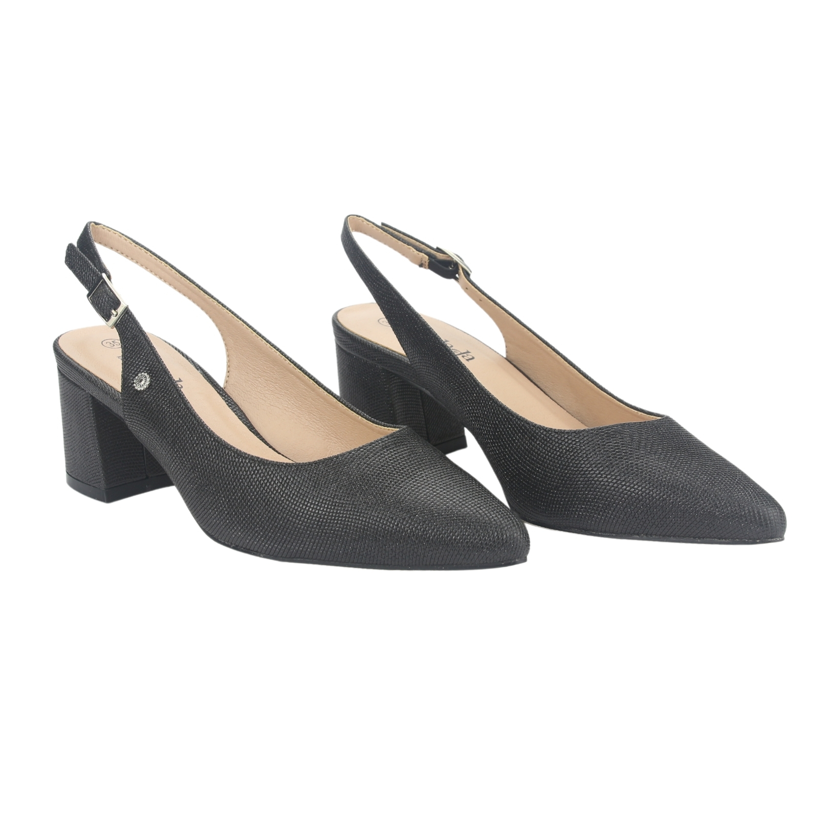 ZAPATO CHALADA MUJER FAIZA-1 NEGRO CASUAL - 5