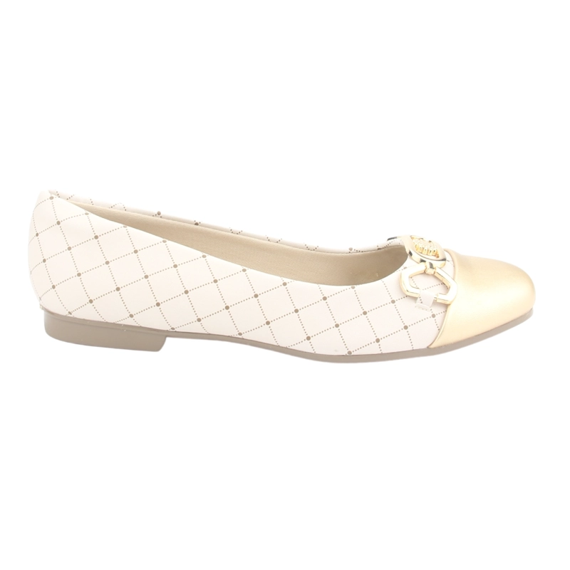 ZAPATOS MUJER CHALADA DORADO NAZZER-2 CASUAL - 1
