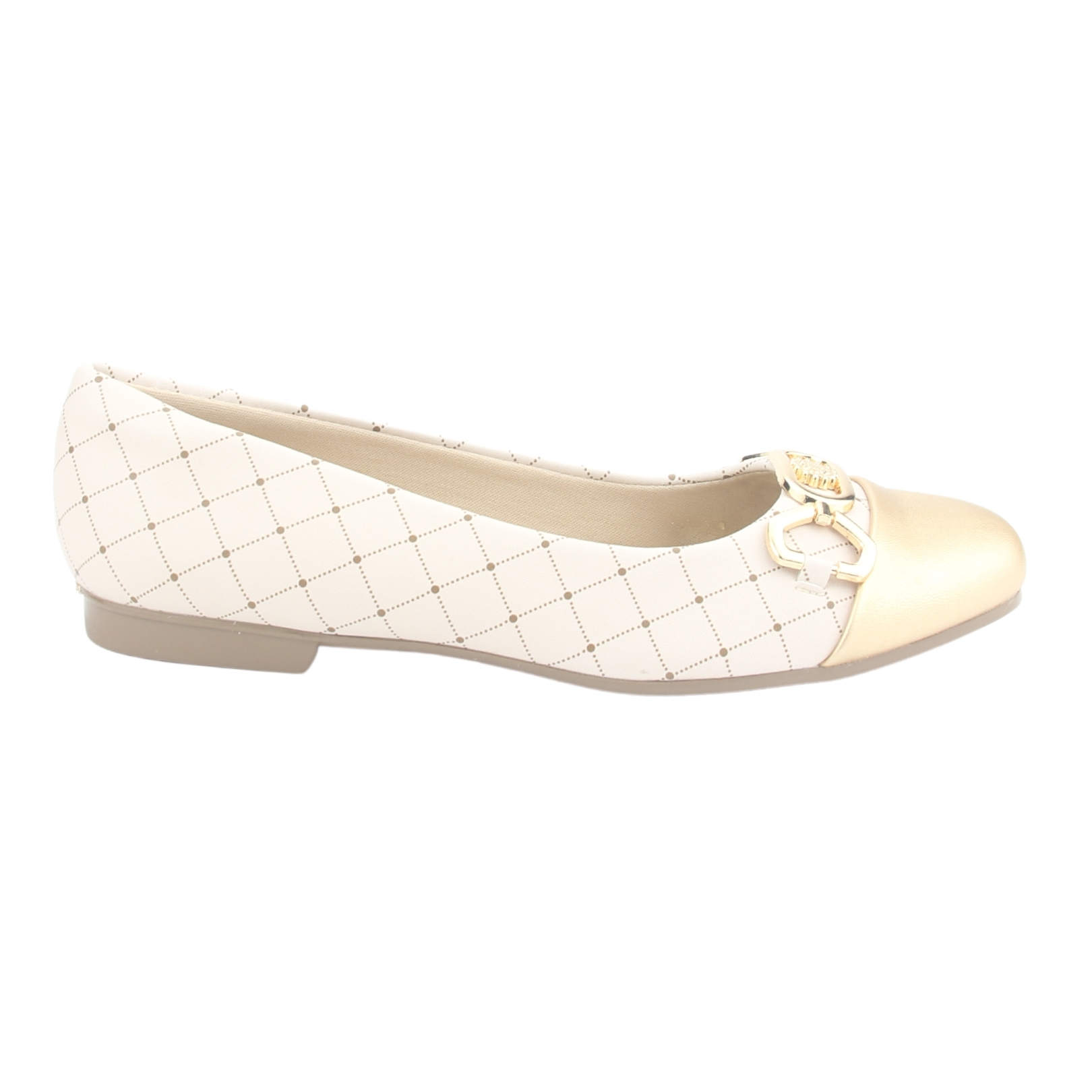 ZAPATOS MUJER CHALADA DORADO NAZZER-2 CASUAL - 1