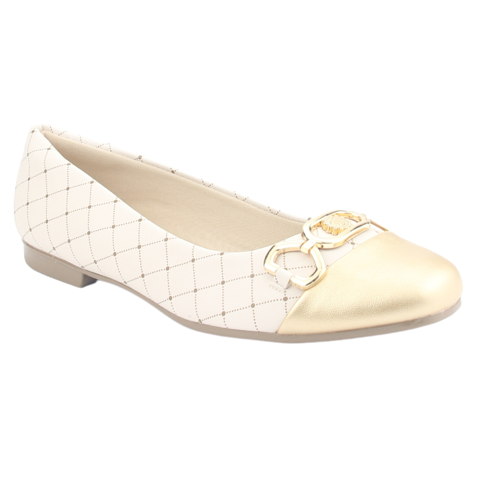 ZAPATOS MUJER CHALADA DORADO NAZZER-2 CASUAL - 3