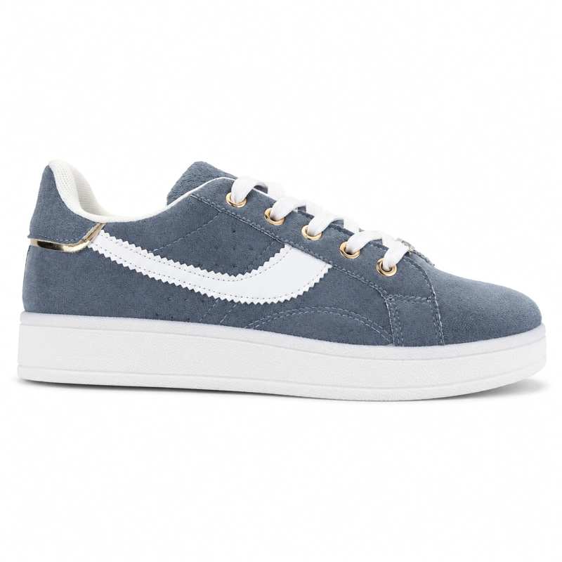 ZAPATILLAS MUJER CHALADA URBANAS AZUL PITA-1 - 1