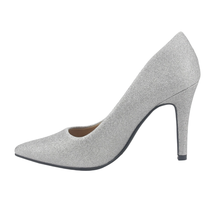 ZAPATO CHALADA MUJER CLORA-64 PLATEADO CASUAL - 2