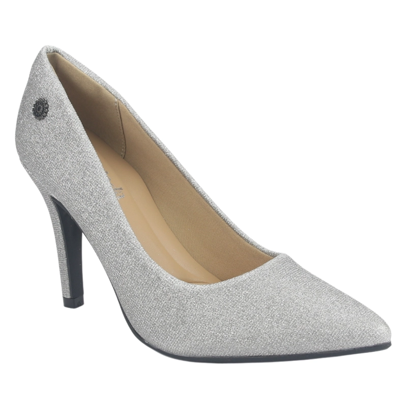 ZAPATO CHALADA MUJER CLORA-64 PLATEADO CASUAL - 3