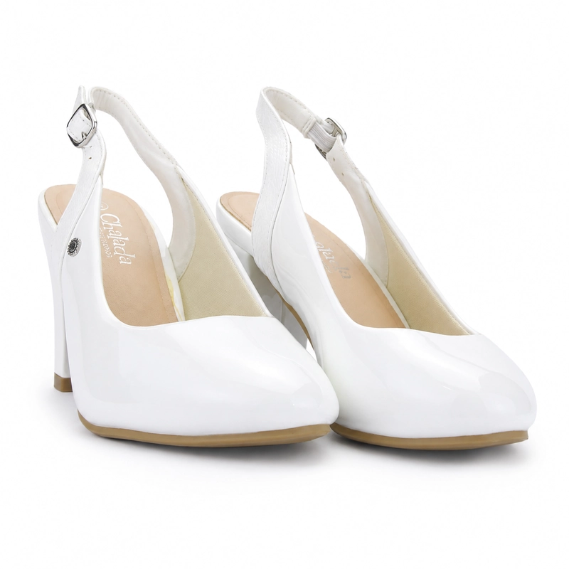 ZAPATO BLANCO MUJER CASUAL CHALADA COBNA - 5