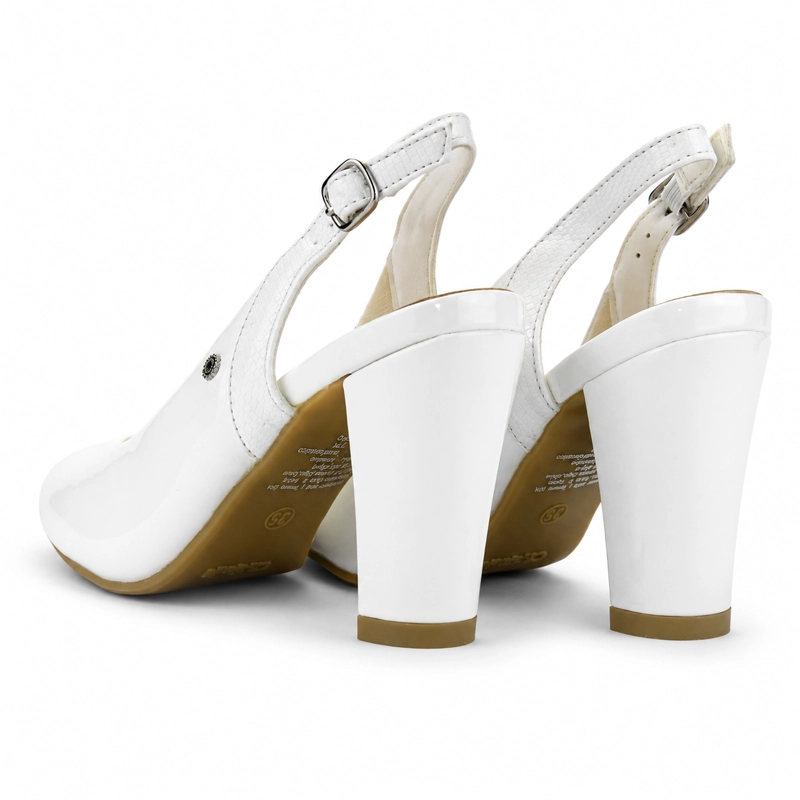 ZAPATO BLANCO MUJER CASUAL CHALADA COBNA - 6