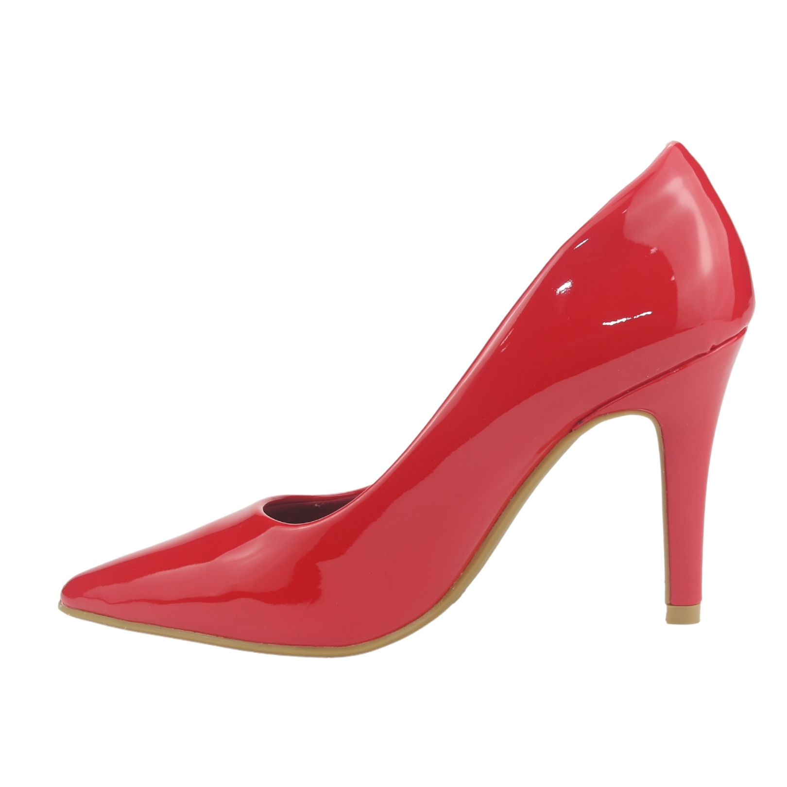 ZAPATO CHALADA MUJER CLORA-4 ROJO CASUAL - 2
