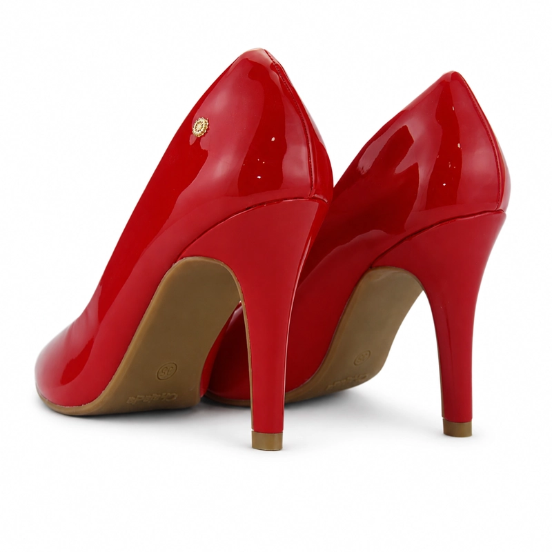 ZAPATO ROJO MUJER CASUAL CHALADA CLORA - 6