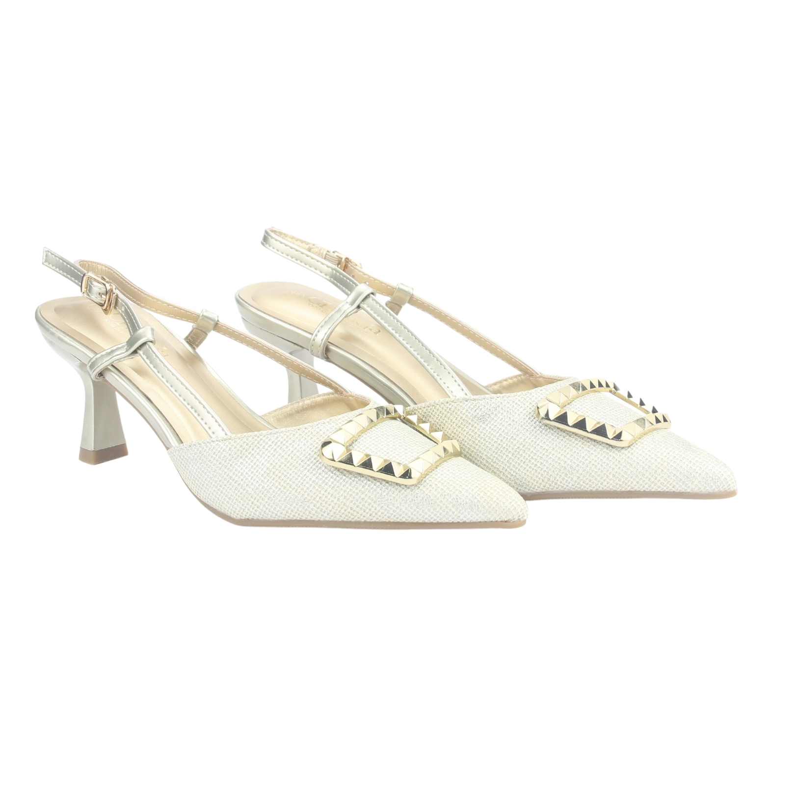 ZAPATO CHALADA MUJER REGGIA-1 DORADO MODA - 5