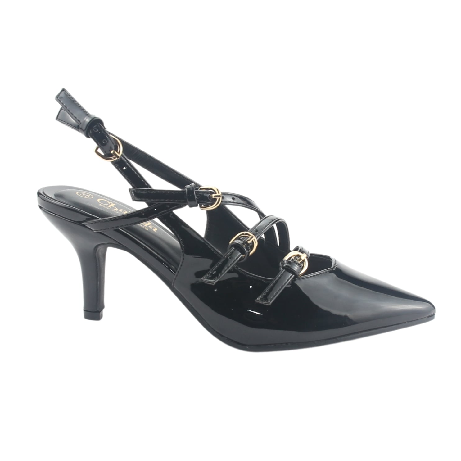 ZAPATO CHALADA MUJER REGENT-28 NEGRO MODA - 1