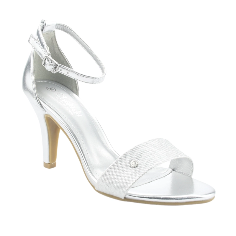 SANDALIAS MUJER CHALADA SOUL-1 FIESTA PLATEADO - 3