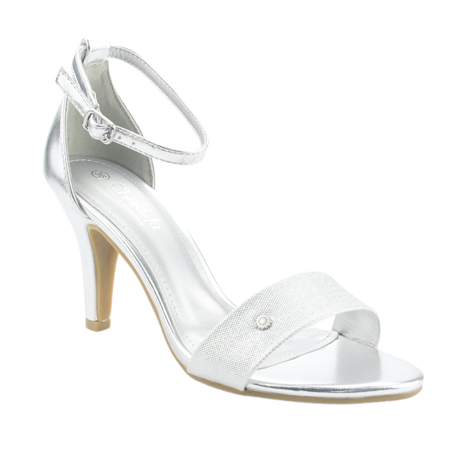 SANDALIAS MUJER CHALADA SOUL-1 FIESTA PLATEADO - 3