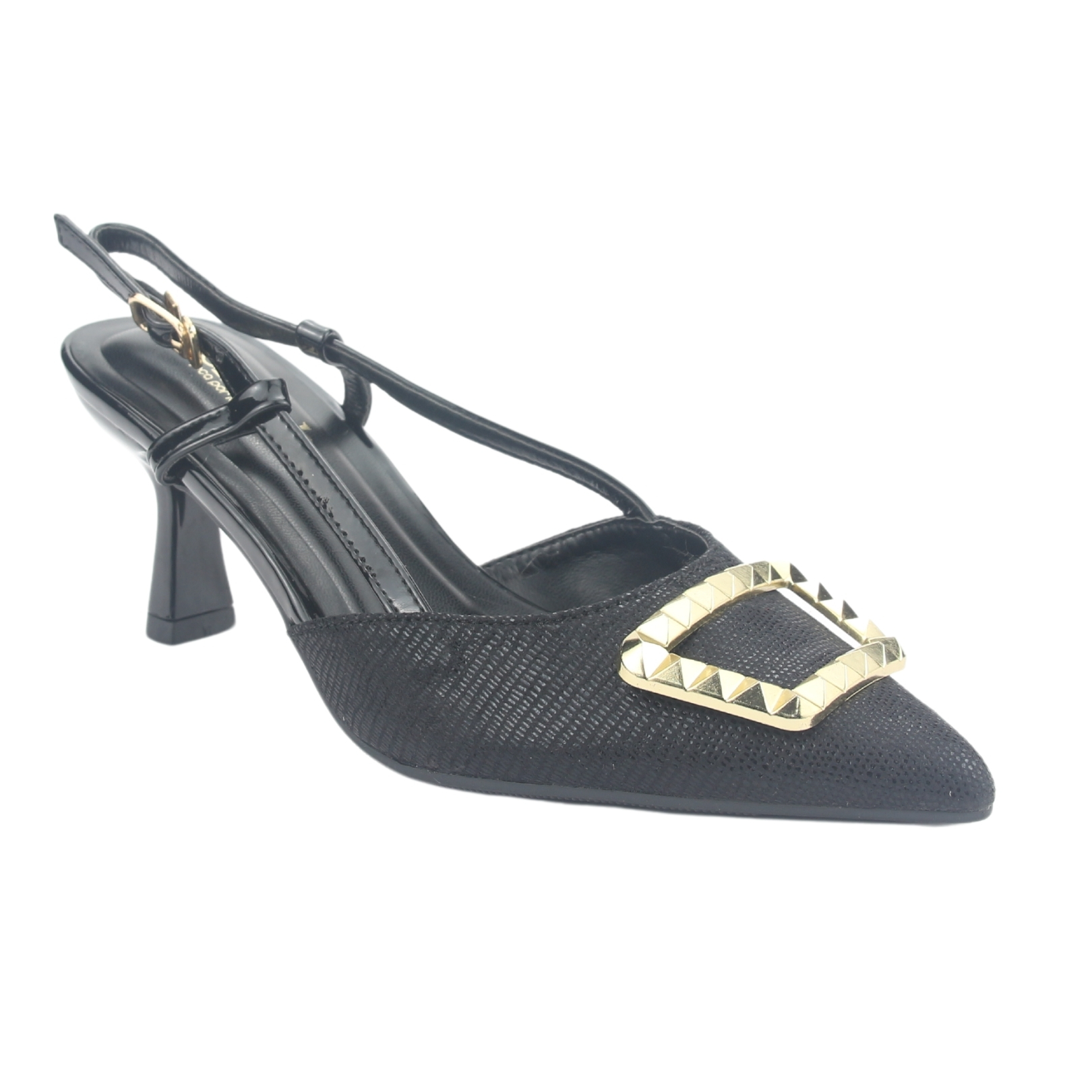ZAPATO CHALADA MUJER REGGIA-1 NEGRO MODA - 3
