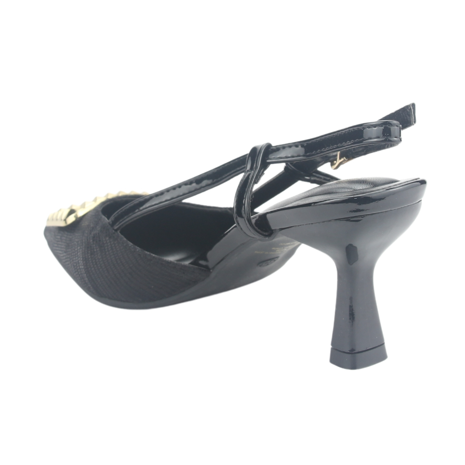 ZAPATO CHALADA MUJER REGGIA-1 NEGRO MODA - 4