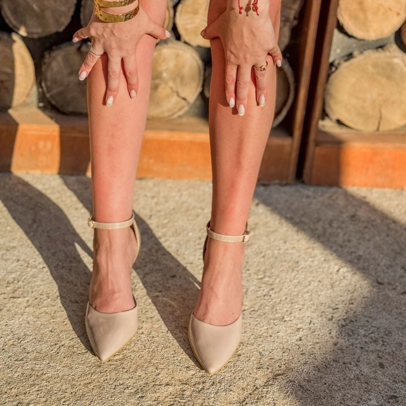 ZAPATO CHALADA MUJER CLORA-68 NUDE CASUAL - 5