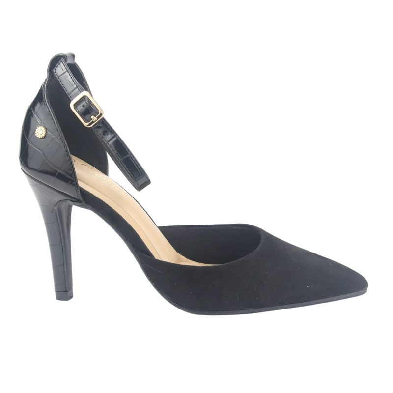 ZAPATO CHALADA MUJER CLORA-68 NEGRO CASUAL - 1