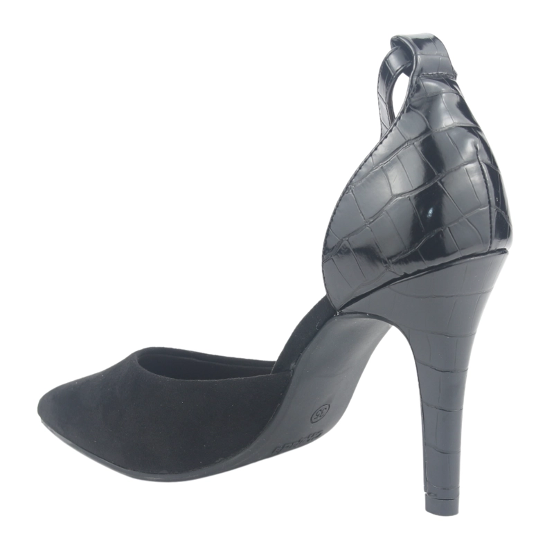 ZAPATO CHALADA MUJER CLORA-68 NEGRO CASUAL - 4
