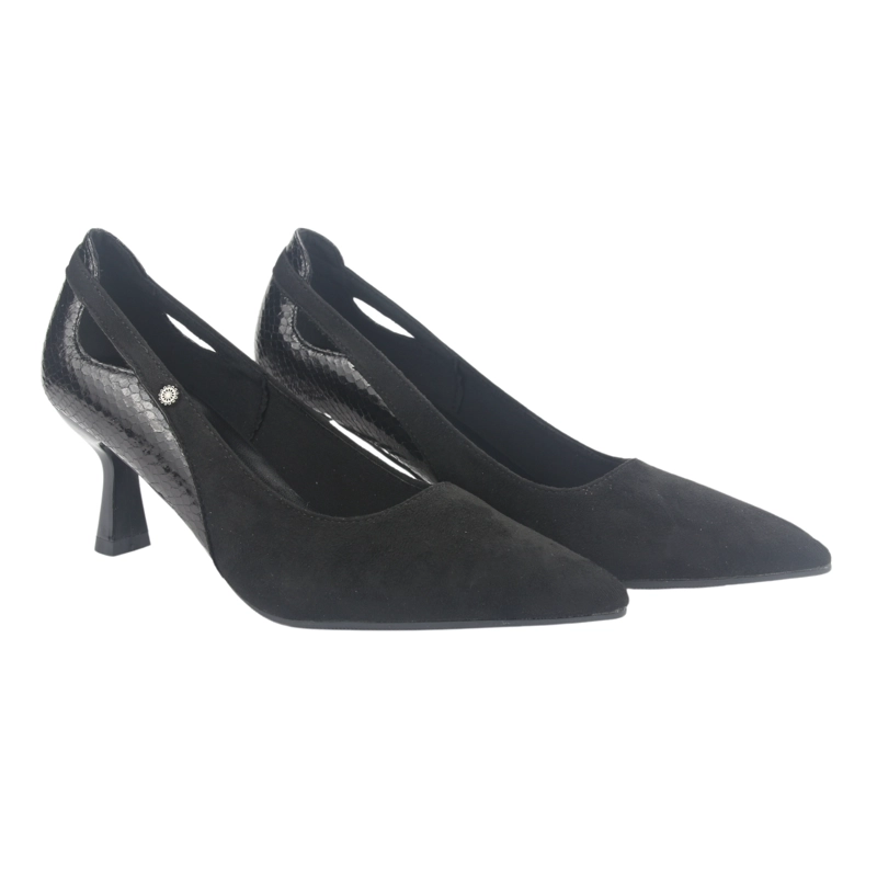ZAPATO CHALADA MUJER REGGIA-4 NEGRO CASUAL - 5