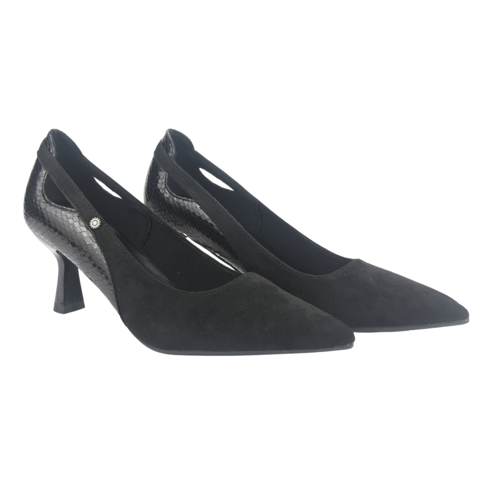 ZAPATO CHALADA MUJER REGGIA-4 NEGRO CASUAL - 5