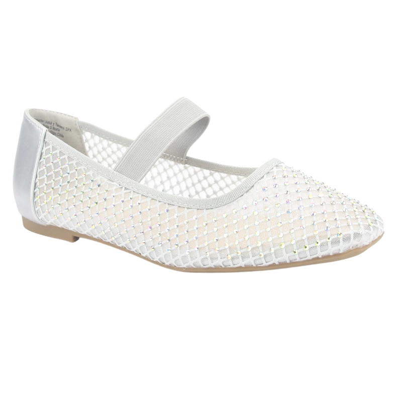 BALLERINAS MUJER CHALADA PLATEADO MIU-5 CASUAL - 3