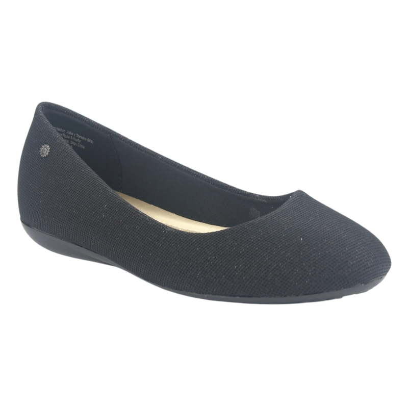 BALLERINAS MUJER CHALADA NEGRO OSLO-95 CASUAL - 3