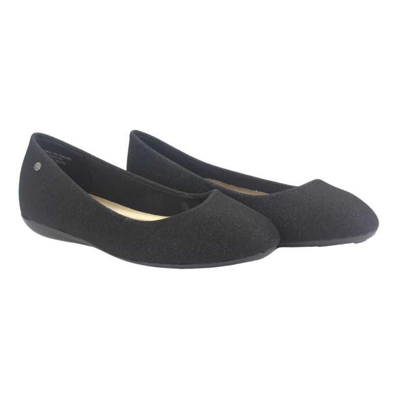 BALLERINAS MUJER CHALADA NEGRO OSLO-95 CASUAL - 5