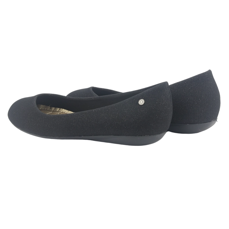 BALLERINAS MUJER CHALADA NEGRO OSLO-95 CASUAL - 6