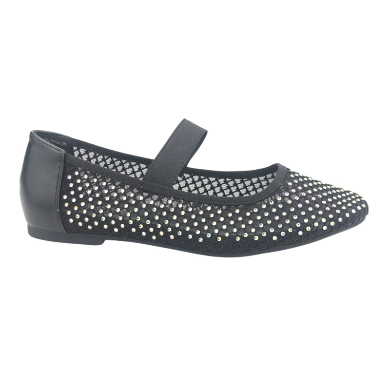 BALLERINAS MUJER CHALADA NEGRO MIU-5 CASUAL - 1