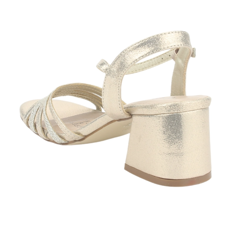 SANDALIA MUJER CHALADA DORADO FIRA-1 CASUAL - 4