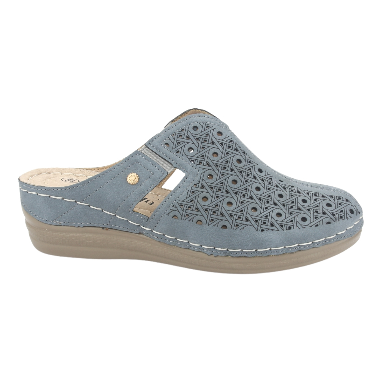 SANDALIAS MUJER CHALADA MUSA-1 CASUAL AZUL - 1