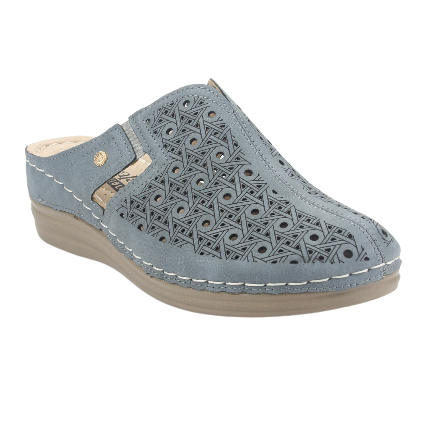 SANDALIAS MUJER CHALADA MUSA-1 CASUAL AZUL - 3