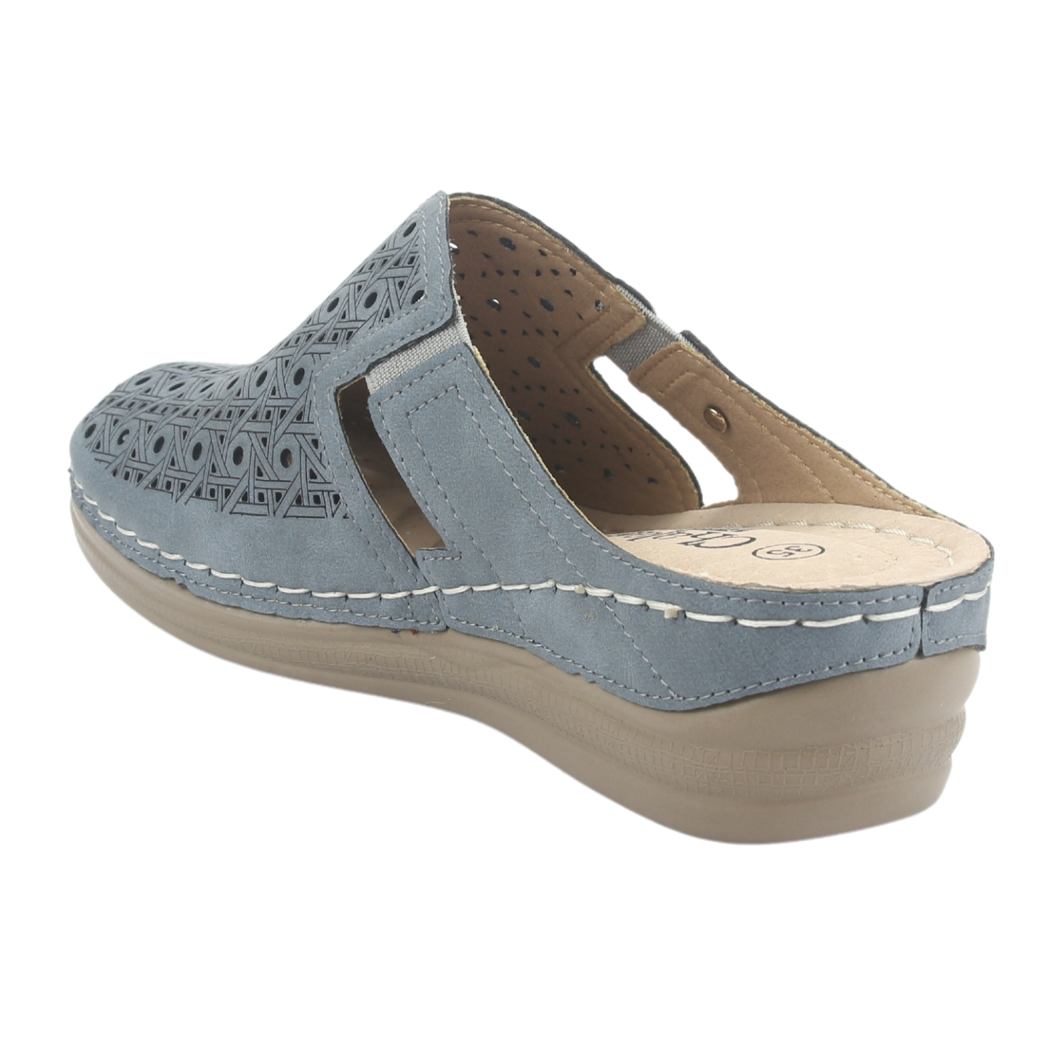 SANDALIAS MUJER CHALADA MUSA-1 CASUAL AZUL - 4