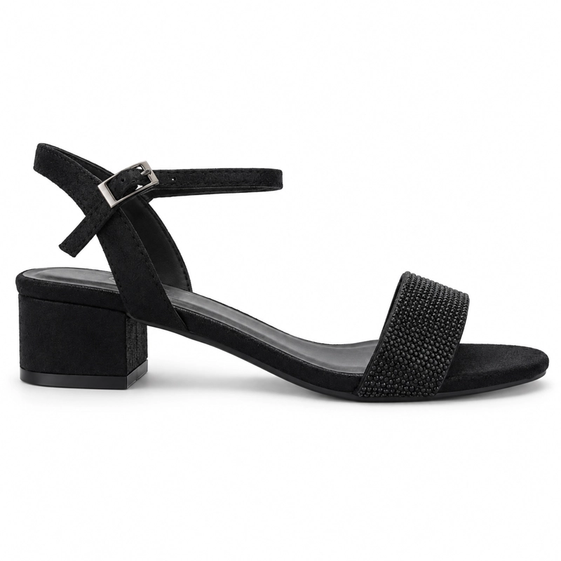 SANDALIA MUJER CHALADA NEGRO FADIA-3 CASUAL - 1