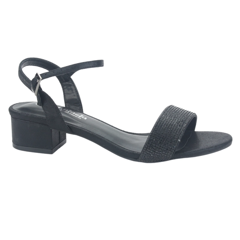 SANDALIA MUJER CHALADA NEGRO FADIA-3 CASUAL - 1