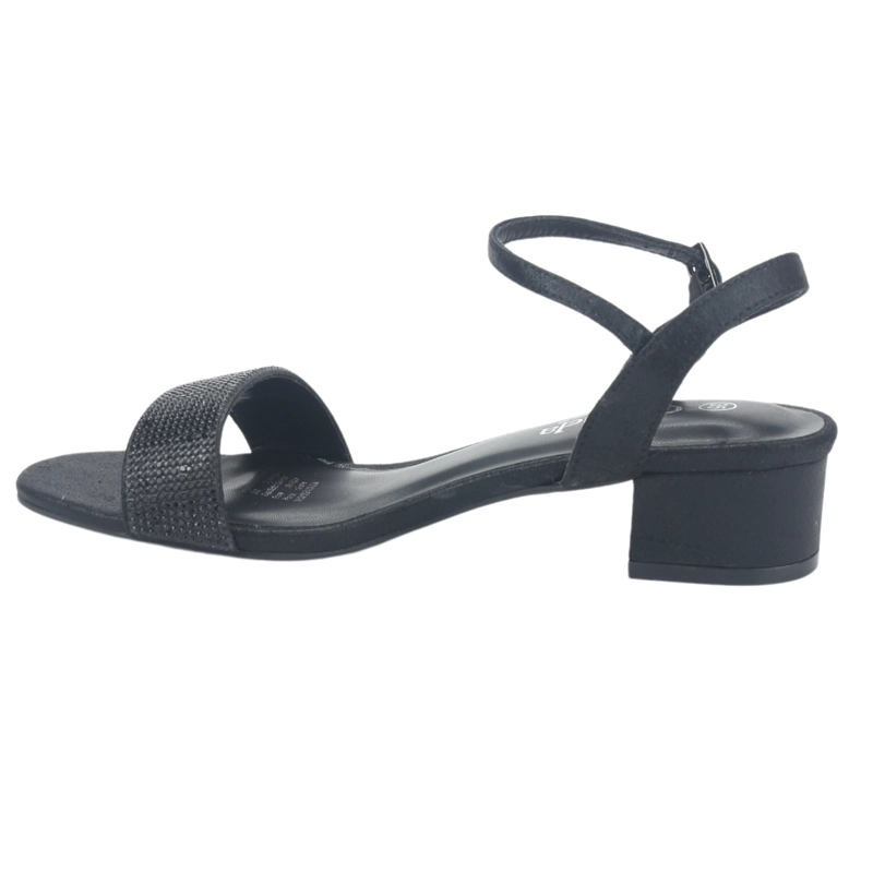 SANDALIA MUJER CHALADA NEGRO FADIA-3 CASUAL - 2