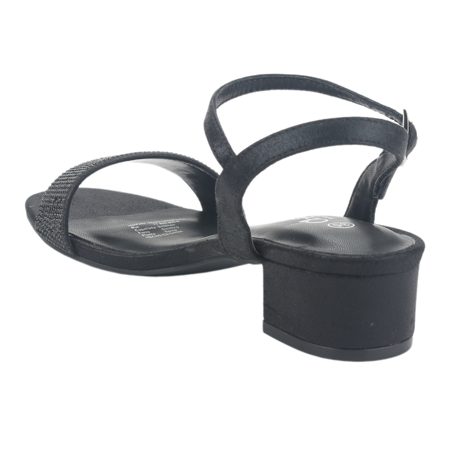 SANDALIA MUJER CHALADA NEGRO FADIA-3 CASUAL - 4