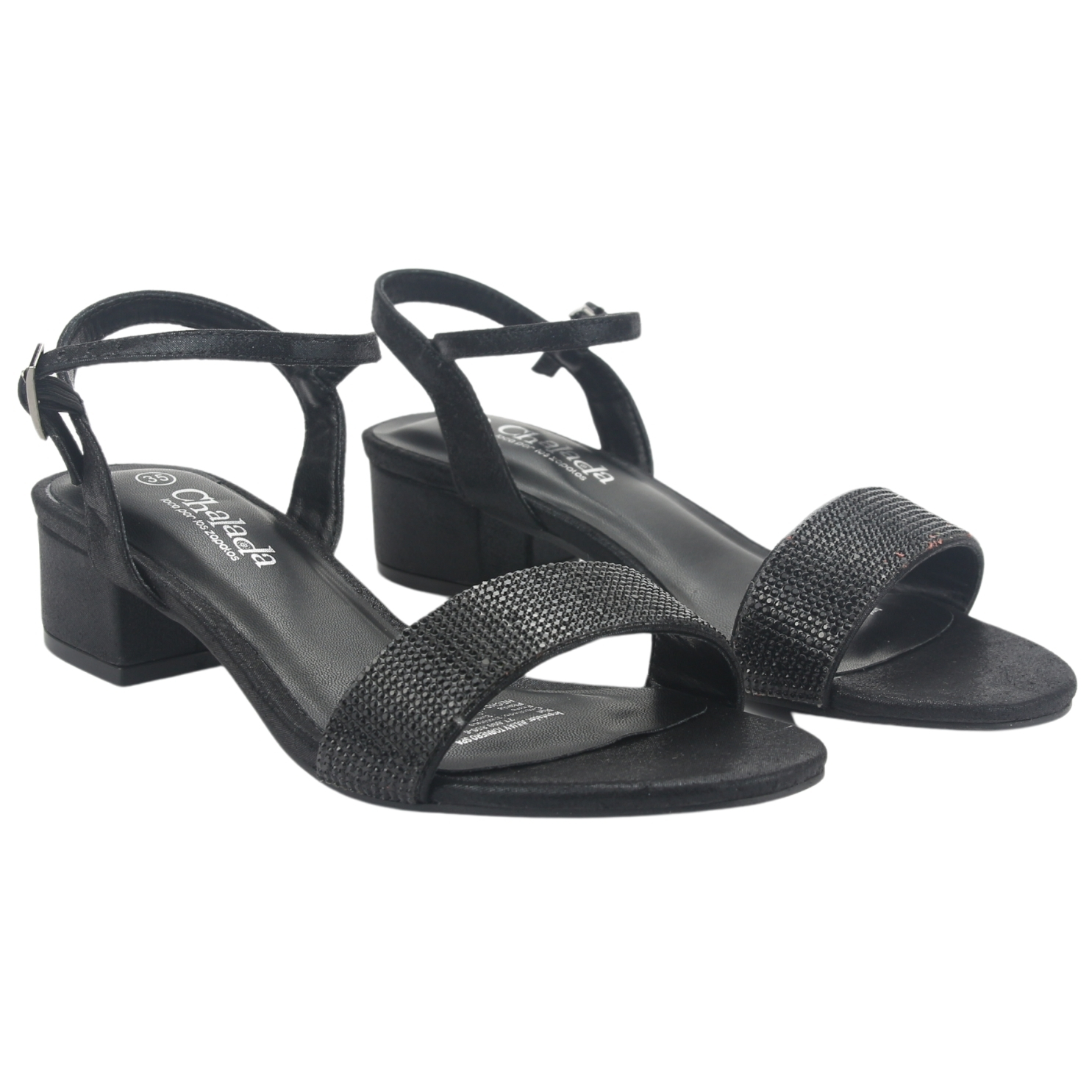 SANDALIA MUJER CHALADA NEGRO FADIA-3 CASUAL - 5