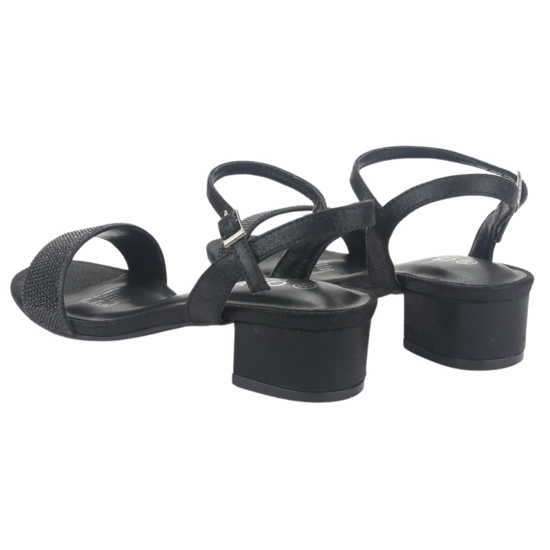 SANDALIA MUJER CHALADA NEGRO FADIA-3 CASUAL - 6