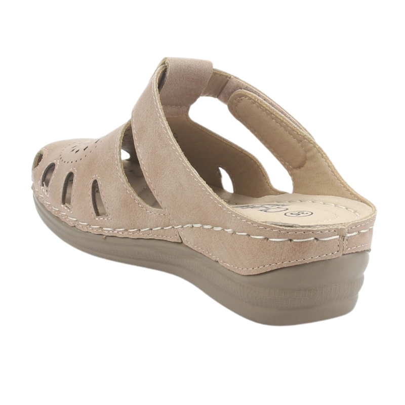 SANDALIAS MUJER CHALADA MUSA-4 CASUAL NUDE - 4