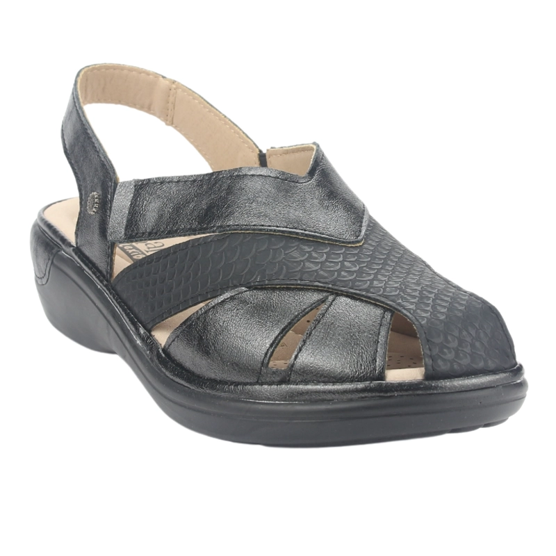 SANDALIA CHALADA MUJER MESTICO-1 NEGRO CASUAL - 3