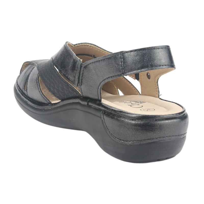 SANDALIA CHALADA MUJER MESTICO-1 NEGRO CASUAL - 4