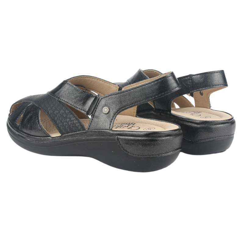 SANDALIA CHALADA MUJER MESTICO-1 NEGRO CASUAL - 6
