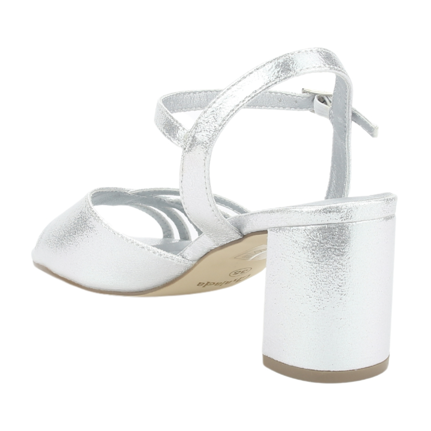 SANDALIA MUJER CHALADA PLATEADO FOLY-2 CASUAL - 4